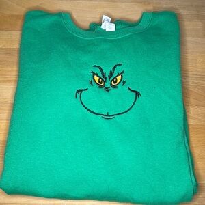 Green Grinch Sweatshirt